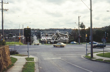 Slide - Photograph, Bridge Street, Eltham, c.June 1990