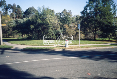 Slide - Photograph, Lees Road, Lower Plenty, c.May1990