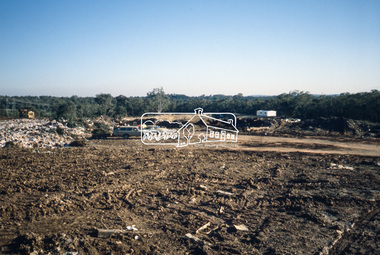 Slide - Photograph, Shire of Eltham Tip, Graham Road, Kangaroo Ground, c.May1990