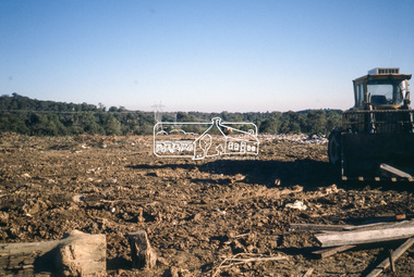 Slide - Photograph, Shire of Eltham Tip, Graham Road, Kangaroo Ground, c.May1990