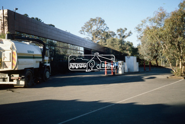Slide - Photograph, Shire of Eltham Central Depot, Brisbane Street, Eltham, c.May1990