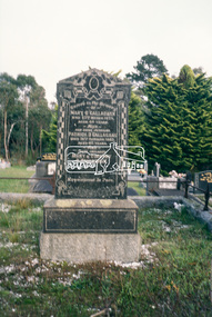 Slide - Photograph, Eltham Cemetery, Mt Pleasant Road, Eltham, 27 May 1990