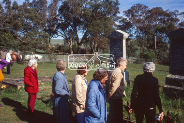 Slide - Photograph, Kangaroo Ground Cemetery, Cemetery Road, Kangaroo Ground, 27 May 1990