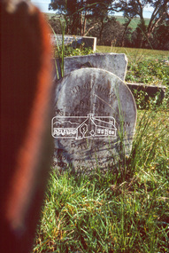 Slide - Photograph, Kangaroo Ground Cemetery, Cemetery Road, Kangaroo Ground, 27 May 1990