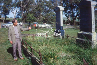 Slide - Photograph, Kangaroo Ground Cemetery, Cemetery Road, Kangaroo Ground, 27 May 1990