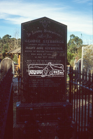 Slide - Photograph, Nillumbik Cemetery, 35 Main Street, Diamond Creek, 27 May 1990