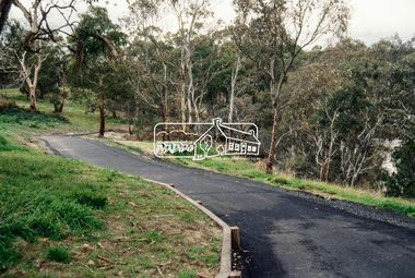 Slide - Photograph, Main Yarra Trail, Lower Plenty, c.Aug. 1990