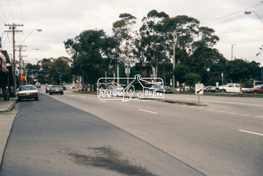Slide - Photograph, Shopping Centre, Main Road, Eltham, c.Aug. 1990