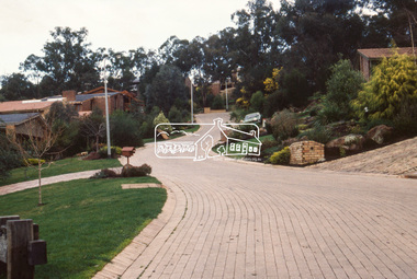 Slide - Photograph, Catherine Court, Eltham, c.Aug. 1990
