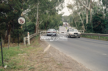 Slide - Photograph, Wattletree Road Bridge, Eltham, c.1992