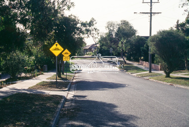 Slide - Photograph, Airlie Road, Montmorency, c.Apr. 1988