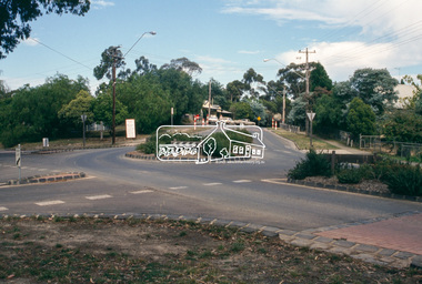 Slide - Photograph, Kangaroo Ground-St Andrews Road, Panton Hill, c.Apr. 1988