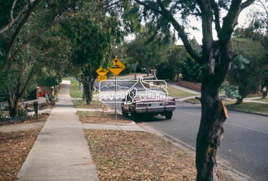 Slide - Photograph, Airlie Road, Montmorency, c.Apr. 1988