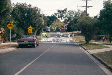 Slide - Photograph, Airlie Road, Montmorency, c.Apr. 1988