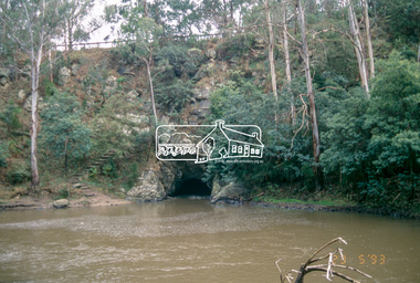 Slide - Photograph, Pound Bend Tunnel, Warrandyte, 23 May 1993