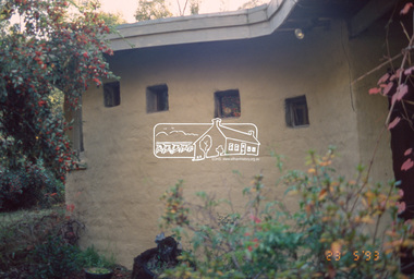Slide - Photograph, Busst house, cnr of Kerrie Crescent and Silver Street, Eltham, 23 May 1993