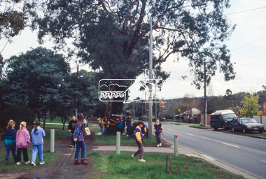 Slide - Photograph, World Environment Day 1993, Yellow Box, Main Road, Eltham, 5 June 1993