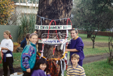 Slide - Photograph, World Environment Day 1993, Yellow Box, Main Road, Eltham, 5 June 1993