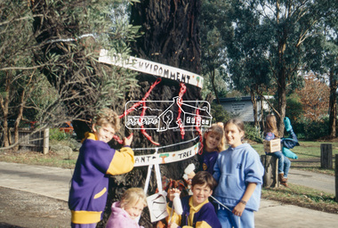 Slide - Photograph, World Environment Day 1993, Yellow Box, Main Road, Eltham, 5 June 1993
