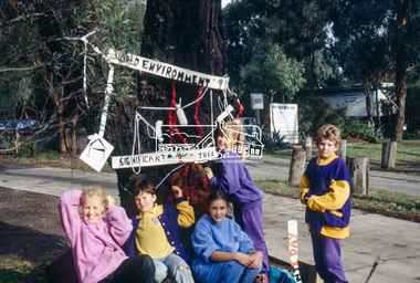 Slide - Photograph, World Environment Day 1993, Yellow Box, Main Road, Eltham, 5 June 1993