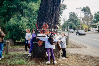 Slide - Photograph, World Environment Day 1993, Yellow Box, Main Road, Eltham, 5 June 1993