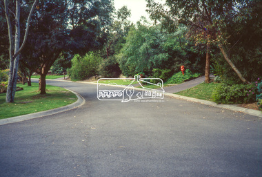 Slide - Photograph, Scarlet Ash Court, Eltham, c.1993