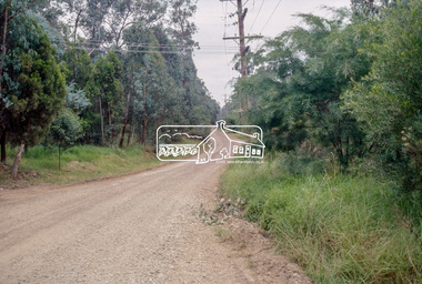 Slide - Photograph, Stony Creek Road, North Warrandyte, c.1993