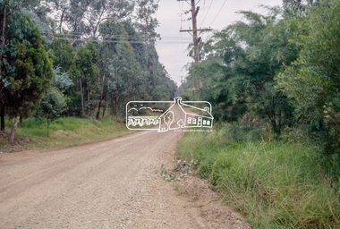Slide - Photograph, Stony Creek Road, North Warrandyte, c.1993