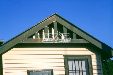 Slide - Photograph, Detail, Replica Police Station, Main Road, Eltham, c.1997