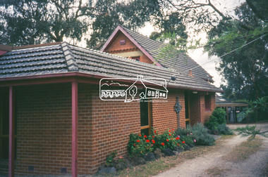 Slide - Photograph, St Faiths Church, Montmorency, c.1993