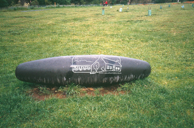 Slide - Photograph, Not Just a Pretty Place, Aleks Danko (2000), Lennister Farm, Eltham South, c.Nov. 2001