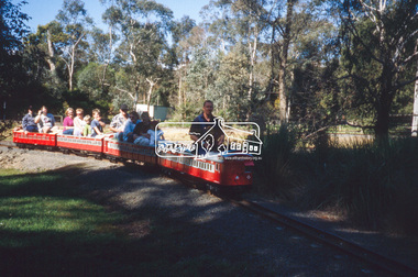 Slide - Photograph, Diamond Valley Railway, Eltham Lower Park, c.Nov. 2001