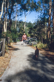 Slide - Photograph, Diamond Creek Trail, Diamond Creek, c.Nov. 2001