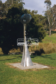 Slide - Photograph, Surveyor of Suburban Environs, Ernst Fries (1991), Alistair Knox Park, Eltham, c.Nov. 2001