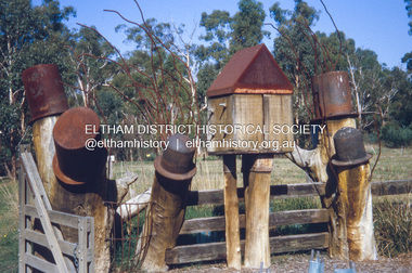 Slide - Photograph, "The Fences Act 1968" 1989-1994, Tony Trembarth, Edendale Farm, Gastons Road, Eltham, c.Nov. 2001