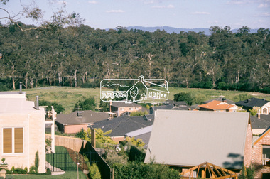 Slide - Photograph, Southeast view from near 60 Porter Street, Eltham, c.Nov. 2001