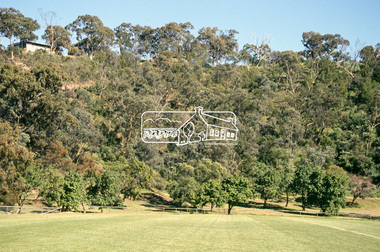 Slide - Photograph, Pear trees, Partington's Flat, Greensborough, c.2004