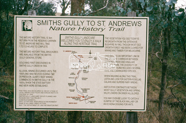 Slide - Photograph, Smiths Gully to St Andrews, Nature History Trail, c.2004