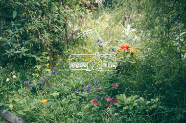 Slide - Photograph, Gardens, Montsalvat, Eltham, c.2004