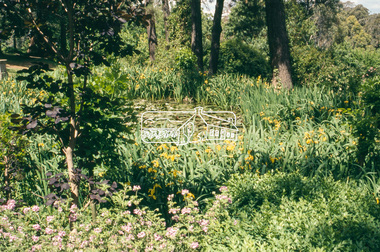 Slide - Photograph, Gardens, Montsalvat, Eltham, c.2004