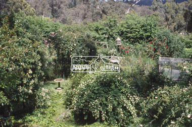Slide - Photograph, Gardens, Montsalvat, Eltham, c.2004