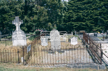 Slide - Photograph, Sweeney graves, Eltham Cemetery, c.2004