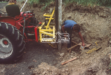 Slide - Photograph, Construction of Public Toilet, Research, c.Dec. 1980