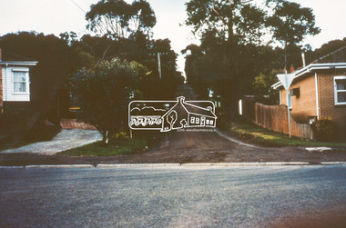 Slide - Photograph, John Street, Eltham, c.Aug. 1978