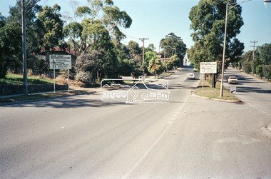 Negative - Photograph, Main Road, Eltham, c.Dec. 1983