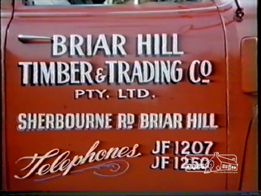 Film - Video (DVD), H.V. Plowman, Briar Hill Timber & Trading Co. Pty. Ltd, c.1956