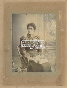 Photograph, E. Strawbridge, Caroline Shillinglaw (1876-1956), c.1896