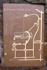 Photograph, Jim Connor, Eltham Cemetery, Mount Pleasant Road, Eltham, 2 Sep 2009