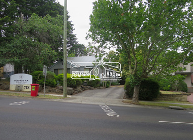 Photograph, Jim Connor, Avenue of Honour, Main Road, Eltham, 14 Jan 2017