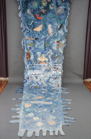 Slide - Photograph, Jacky Talbot, River of Life: Eltham Peace Banner, Sep 1986